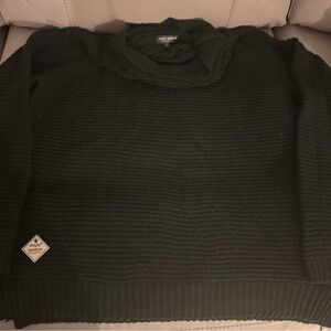 Women SIMPLY SOUTHERN Black Sweater LARGE